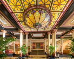 In less than a year after its opening, Driskill wa In less than a year after its opening, Driskill was forced to close the hotel as he could afford its funding no longer, surviving a drought followed b